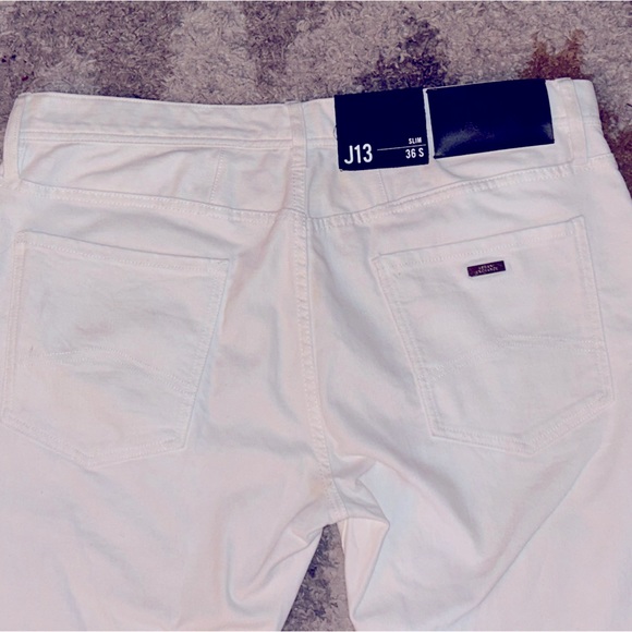 All white Armani Exchange denim jeans 36 slim - Picture 5 of 12